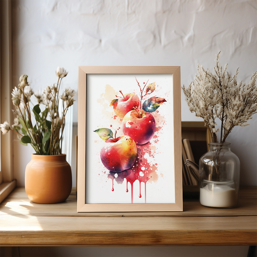 Red Apples 2 - Art Print