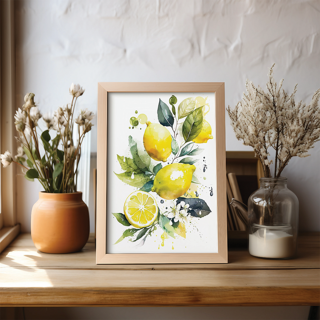 Lemons 1 - Art Print