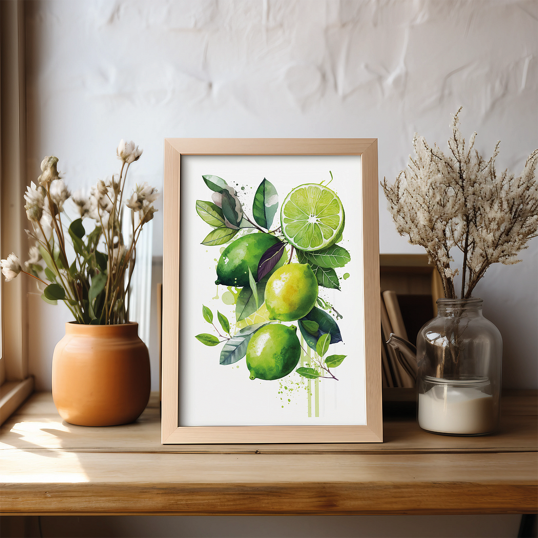 Limes 4 - Art Print