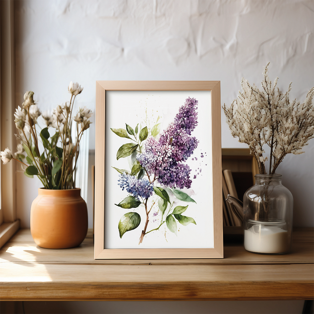 Lilacs 1 - Art Print