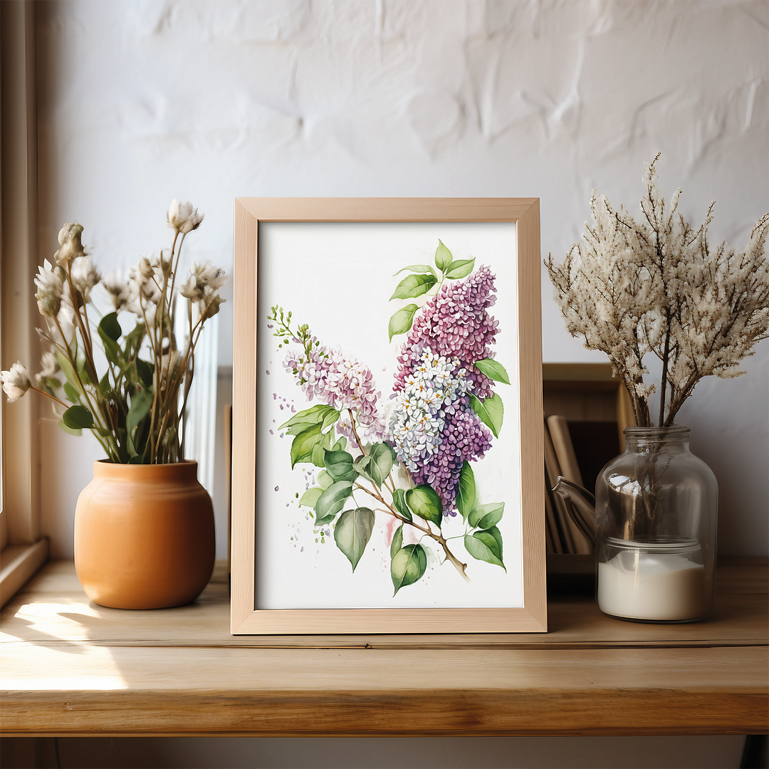 Lilacs 2 - Art Print