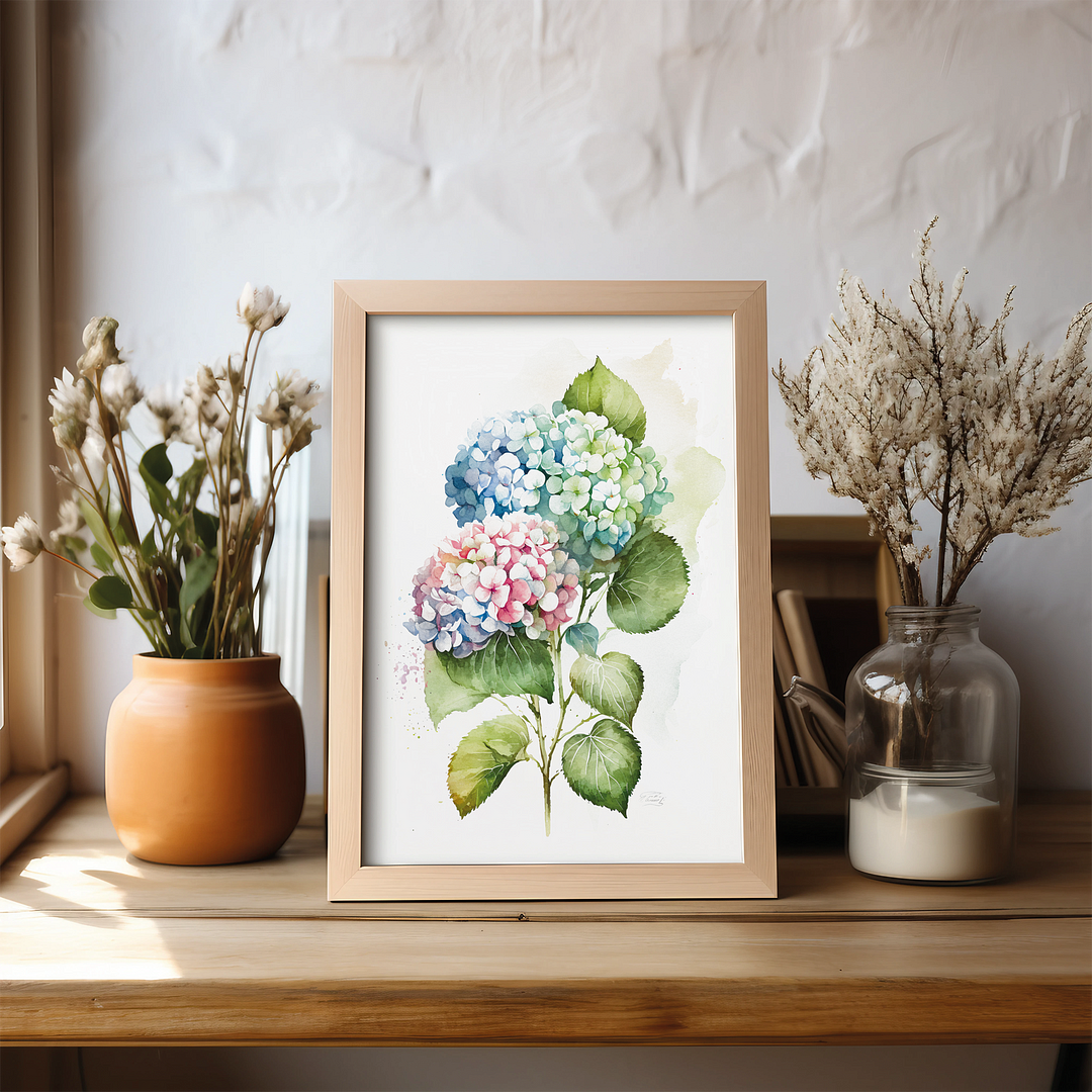 Hydrangea 3 - Art Print