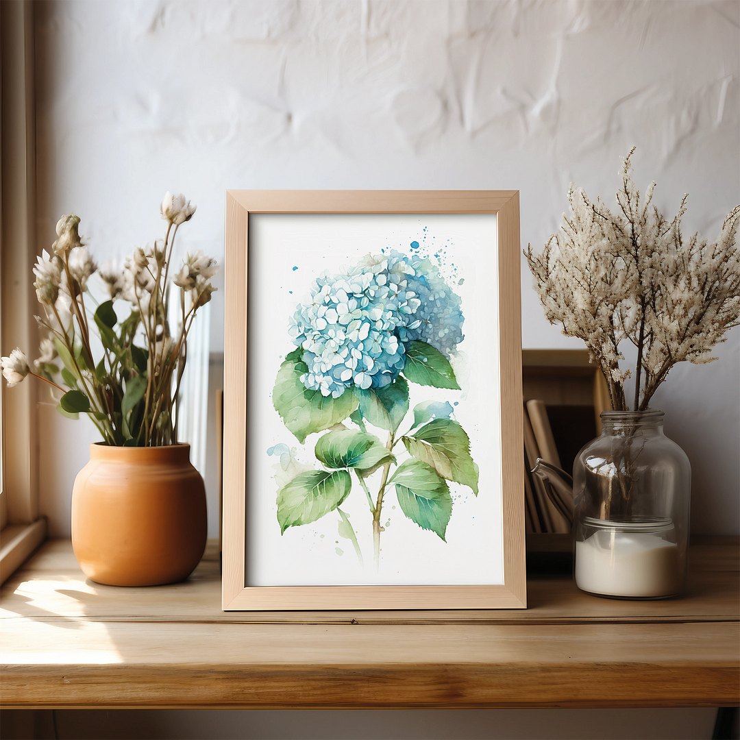 Hydrangea 4 - Art Print
