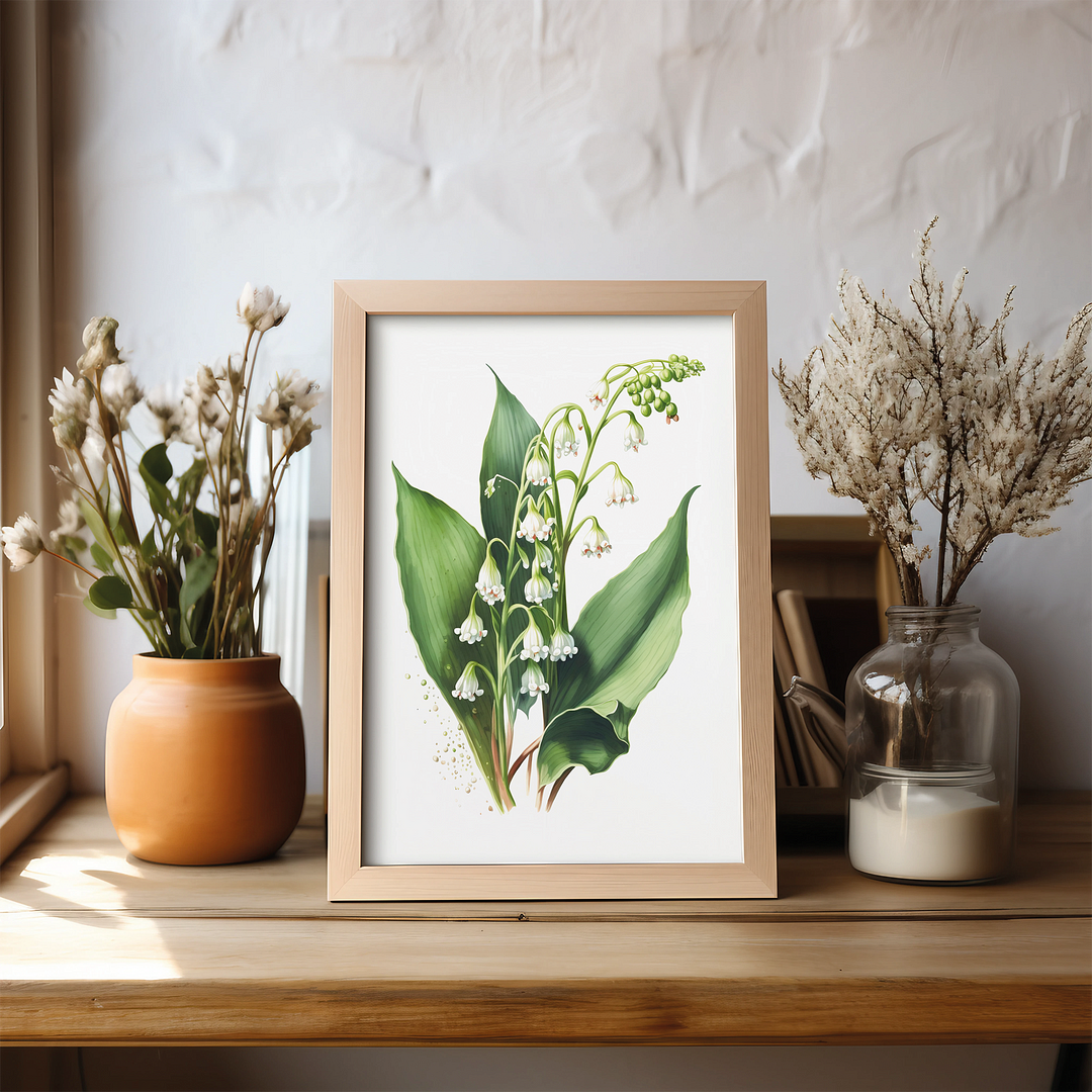 Lily of the valley 1 - Art Print