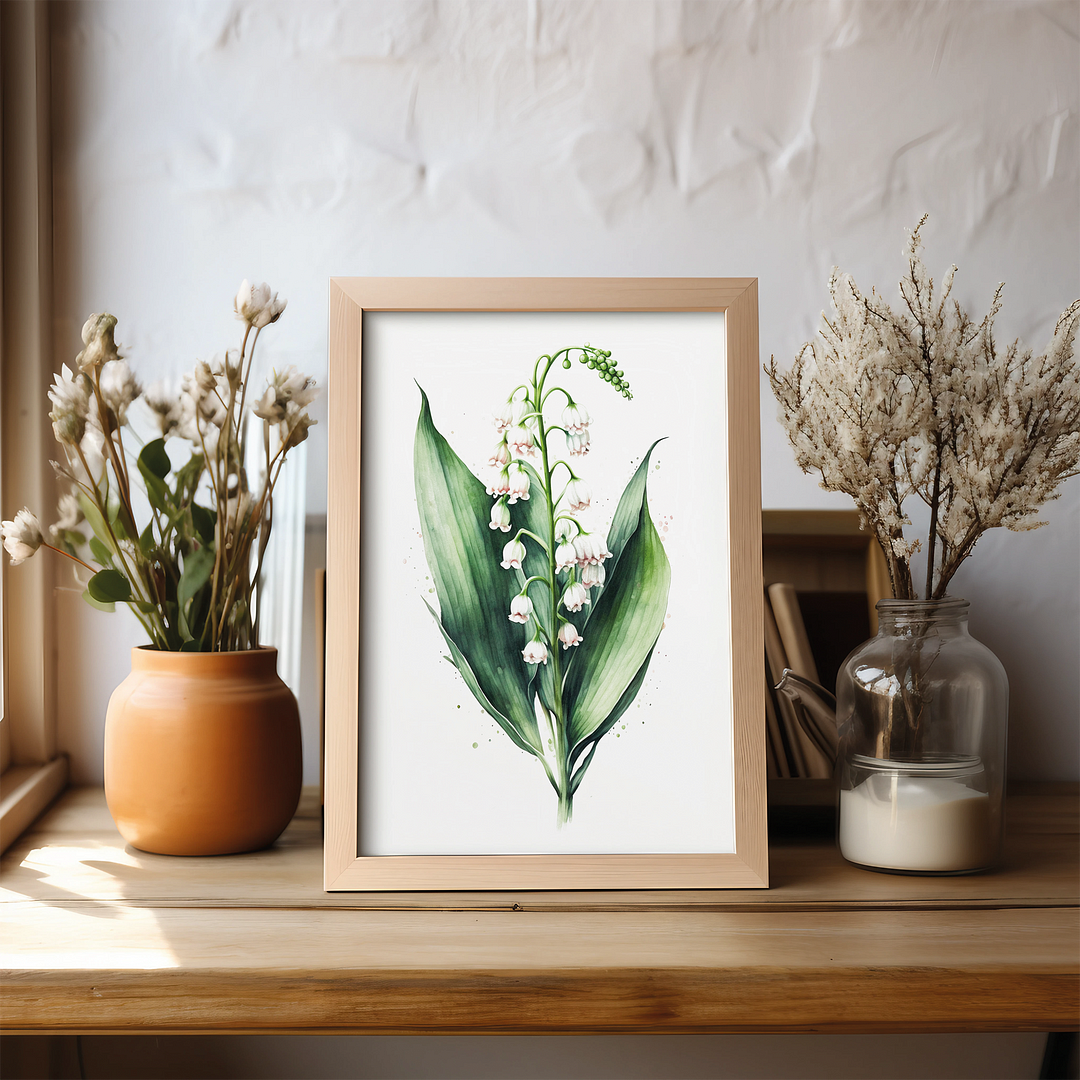 Lily of the valley 2 - Art Print
