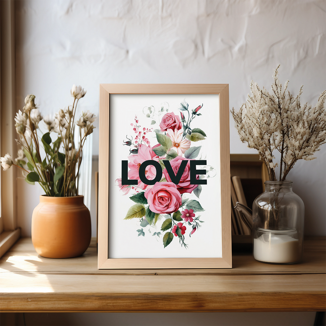 Love Roses - Art Print