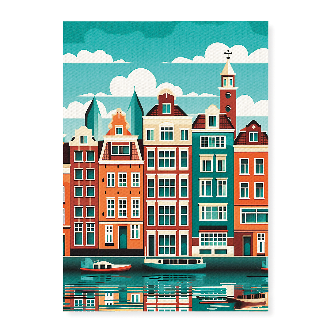 Amsterdam - Art Print