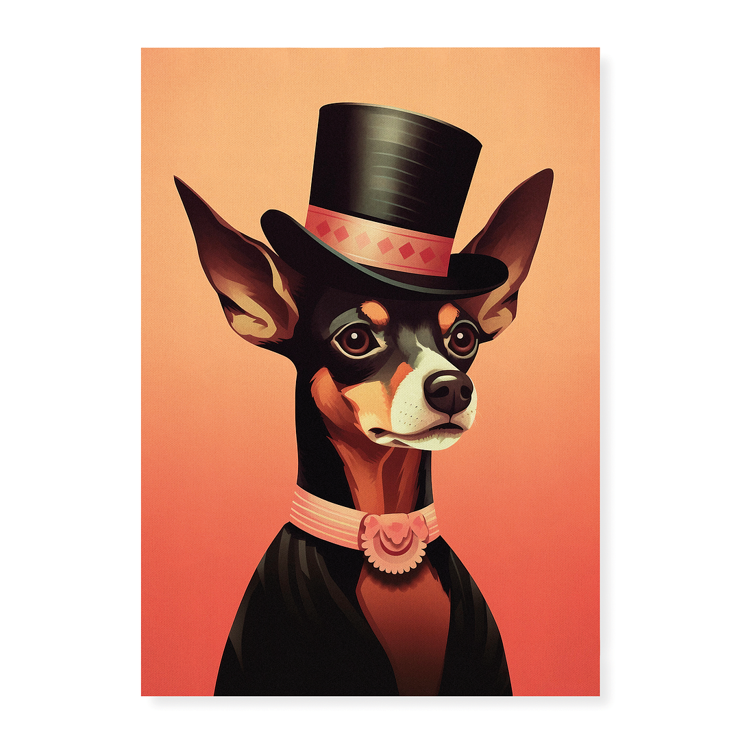 A gentleman chiwawa - Art Print