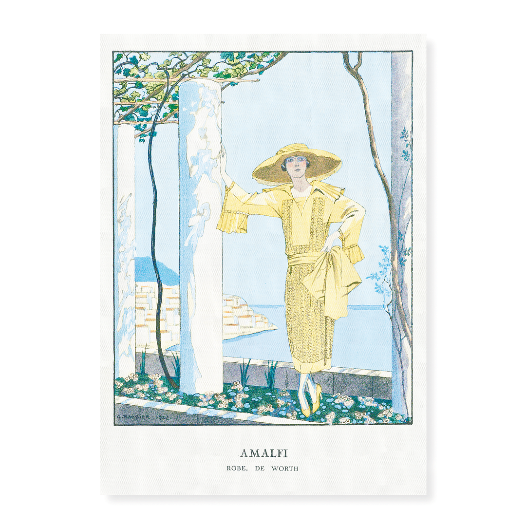 Amalfi. Robe, de Worth - Art Print