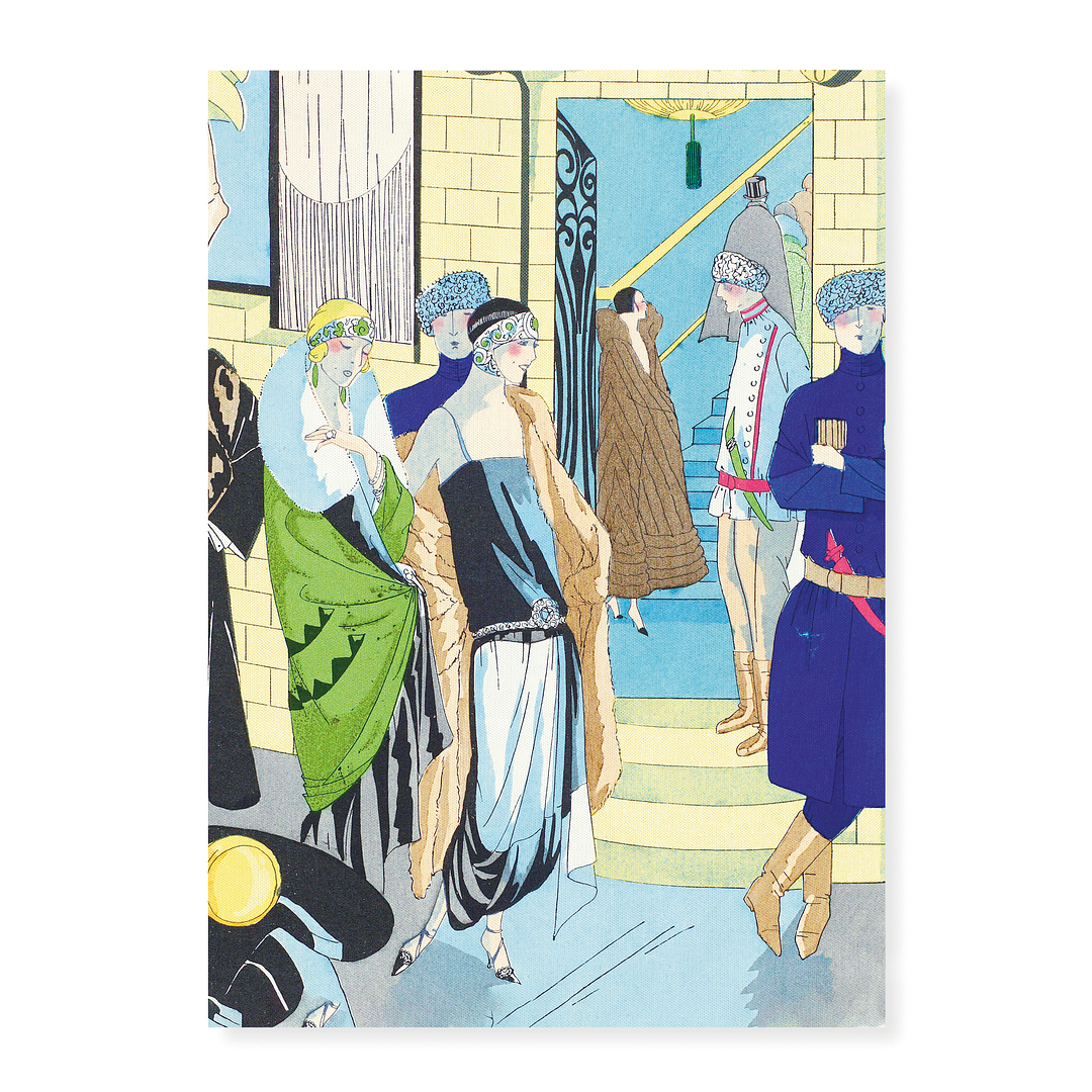 Beauté, Feuillets de l' élégance féminine - Art Print