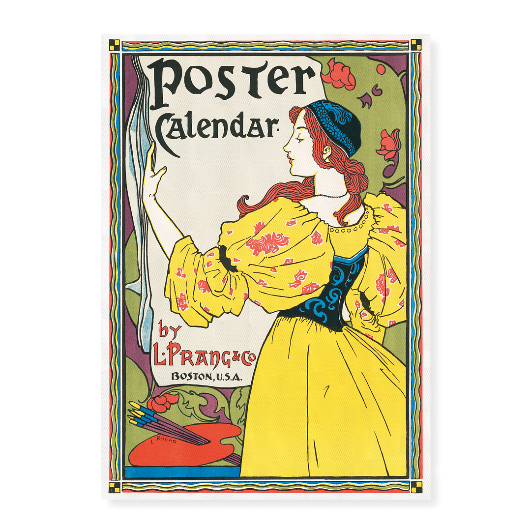 Poster calendar by L. Prang & Co - Art Print