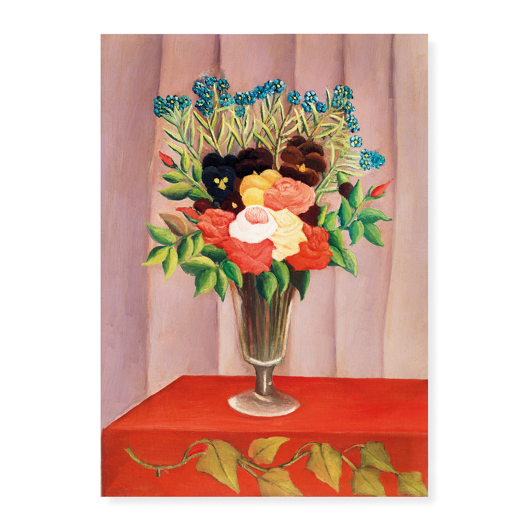 Bouquet of Flowers by Henri Rousseau - Art Print