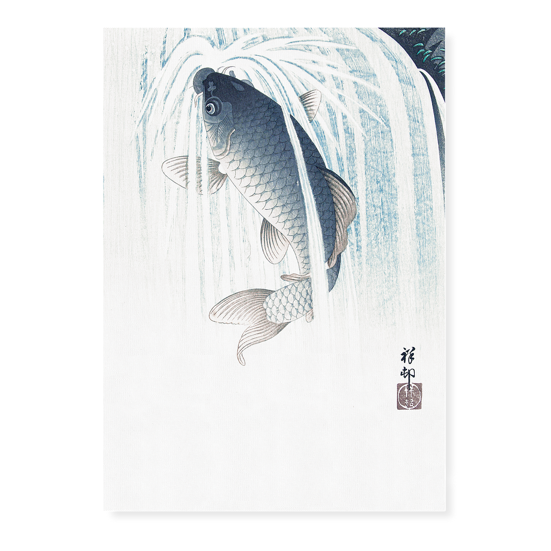 Karper By Ohara Koson - Art Print