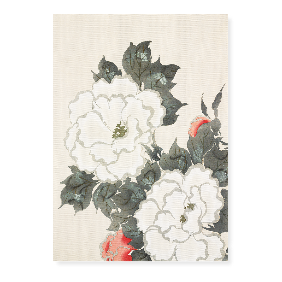 Flowers By Kamisaka Sekka - Art Print