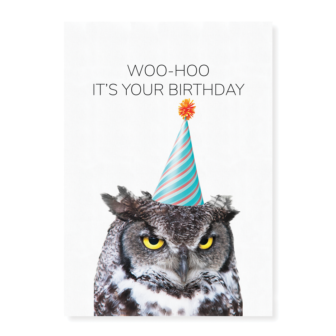 Woo-hoo it's your birthday - Art Print