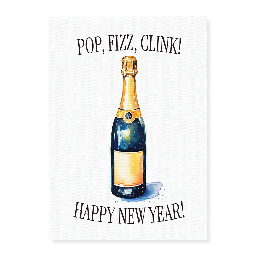 Pop, fizz, clink! - Art Print
