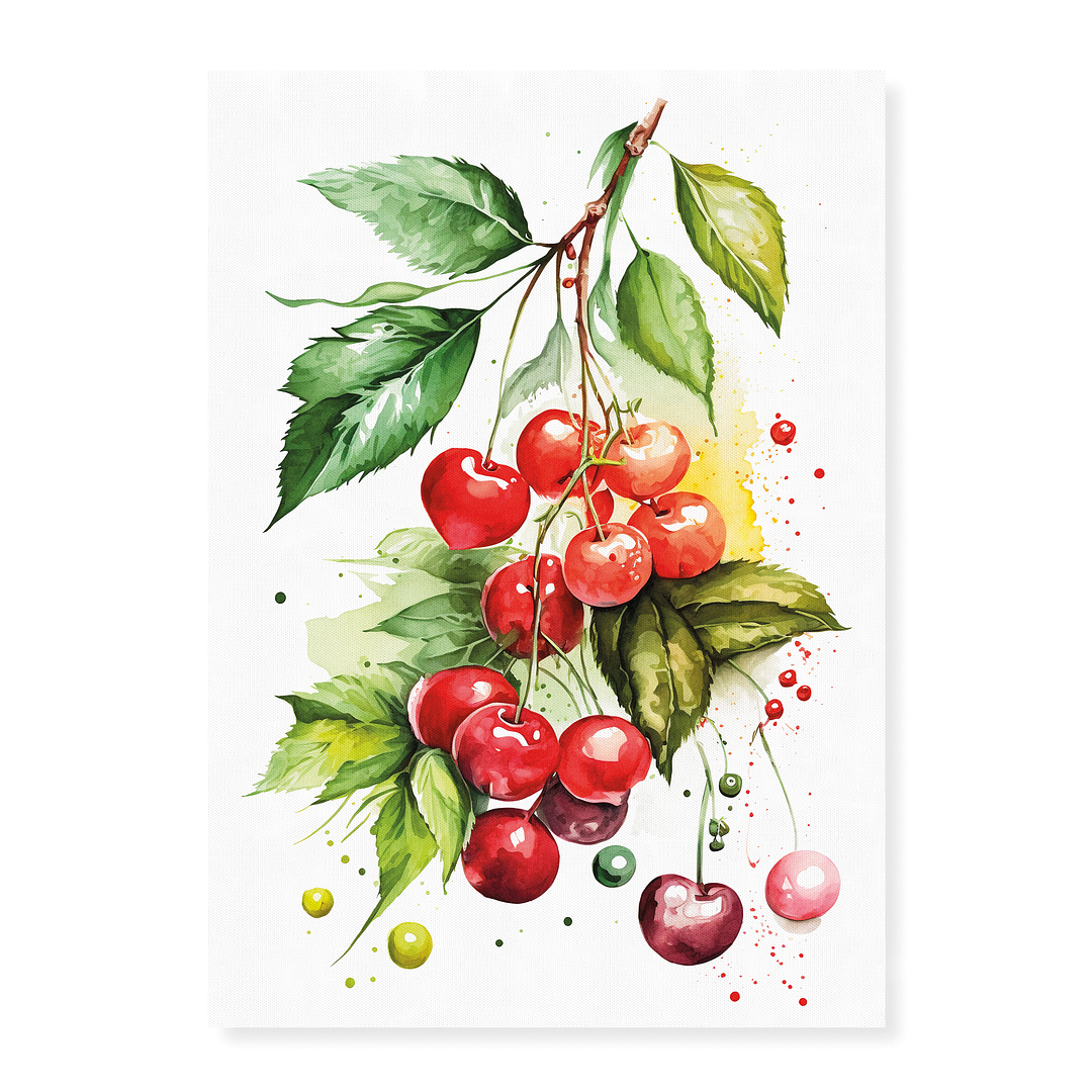 Red Cherries 2 - Art Print