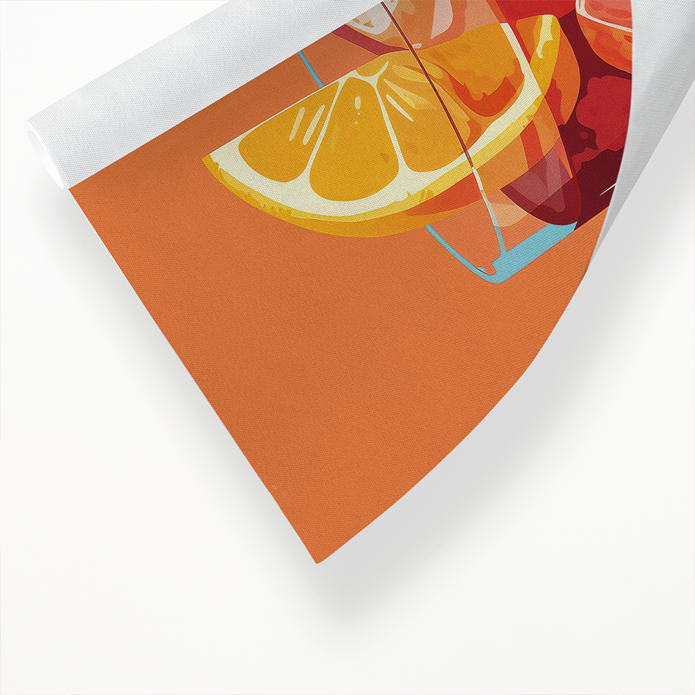 Negroni (Orange) - Art Print
