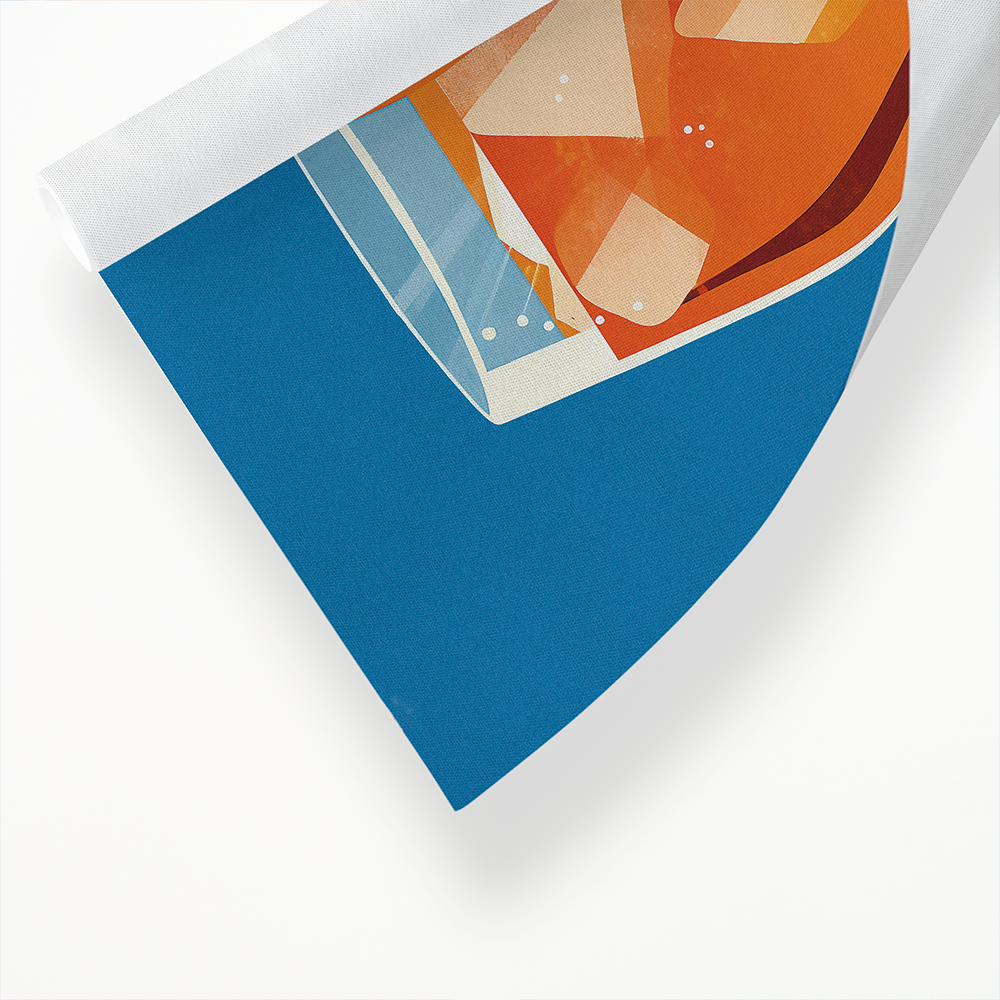 Aperol Spritz (Blue) - Art Print