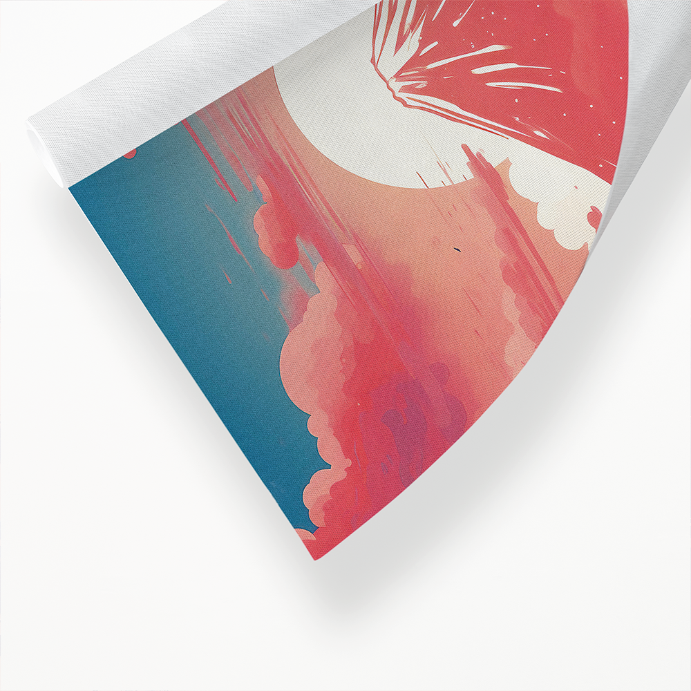Mount fuji at dusk - Art Print