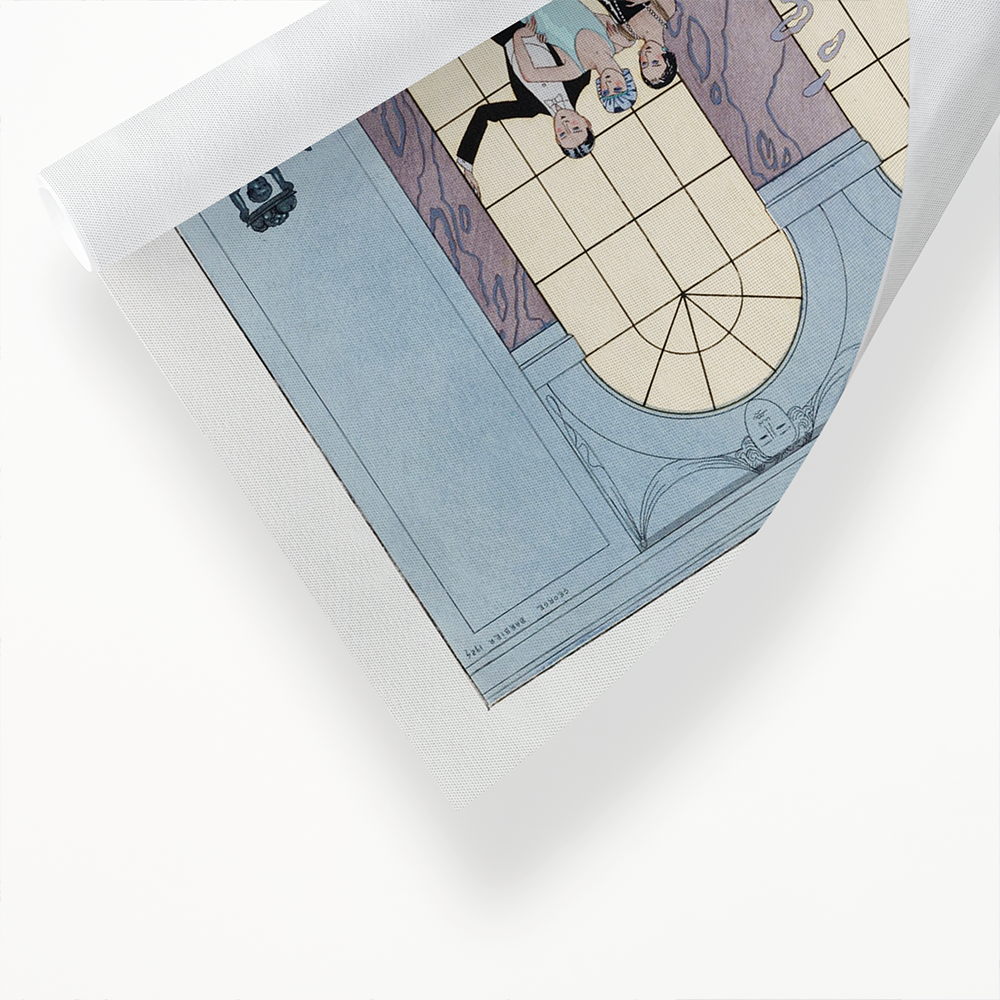 Au Revoir by George Barbier - Art Print