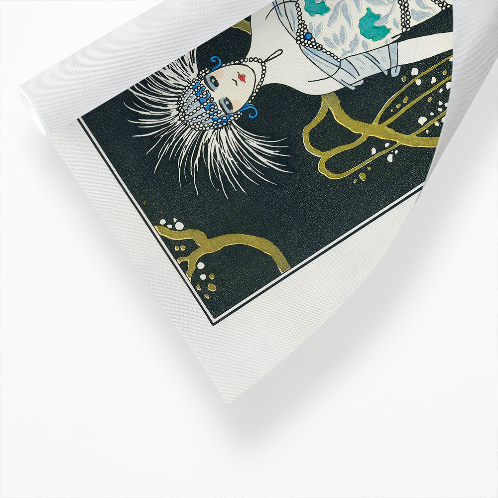 Grande robe du soir from Journal des Dames et des Modes - Art Print