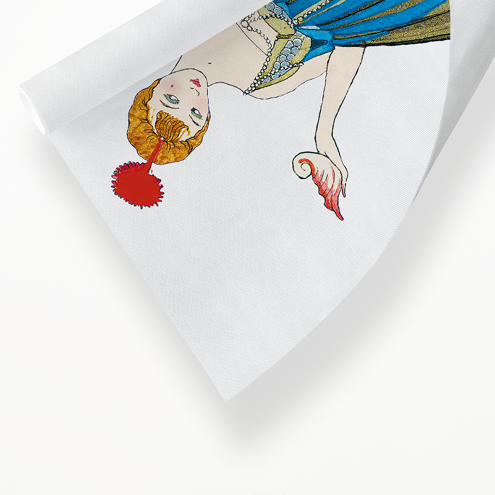 La Fontaine de coquillages (Cutout) - Art Print