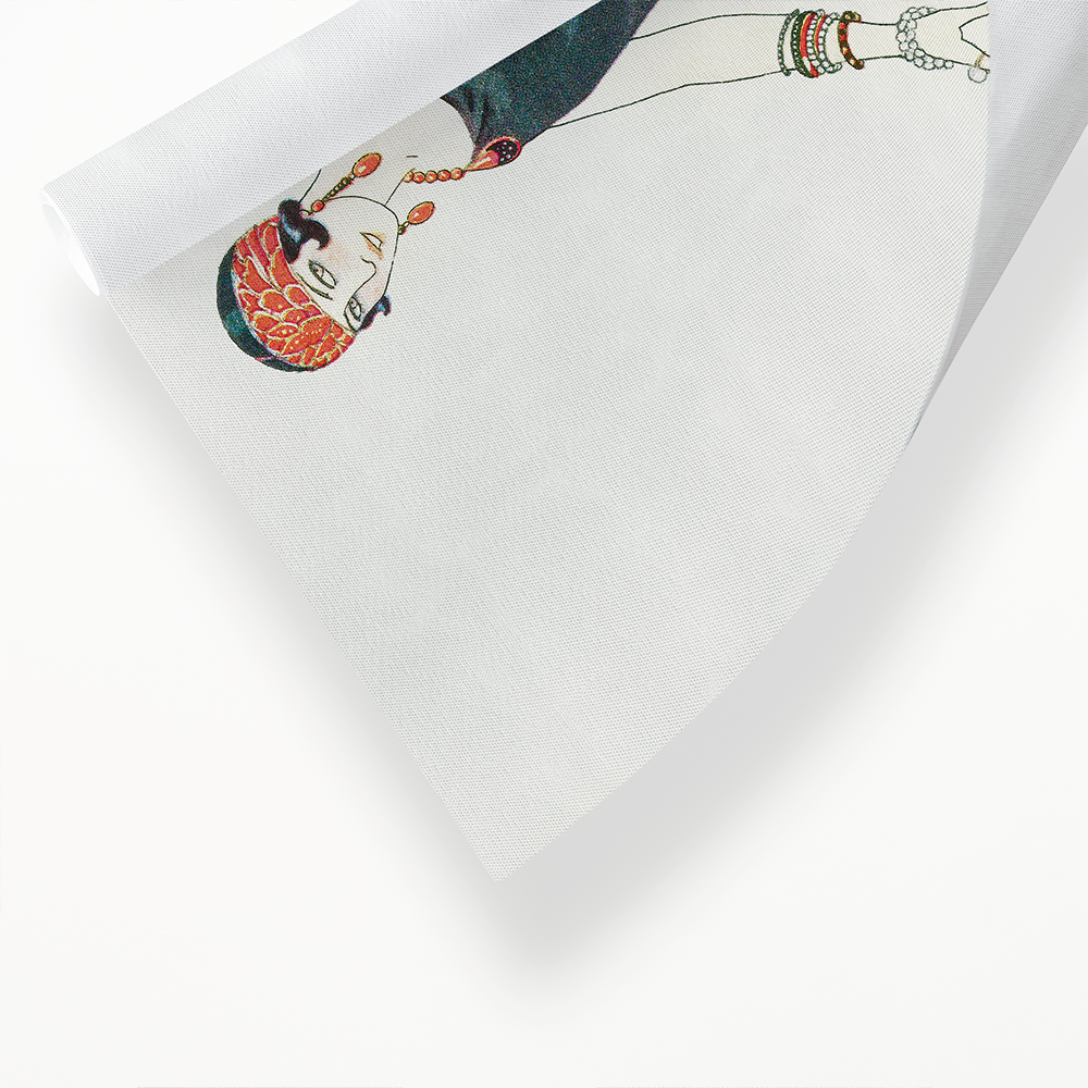 L'Empire du monde: Robe du soir, de Worth - Art Print
