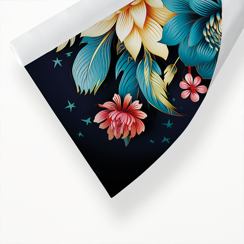 Flower pattern IV - Art Print
