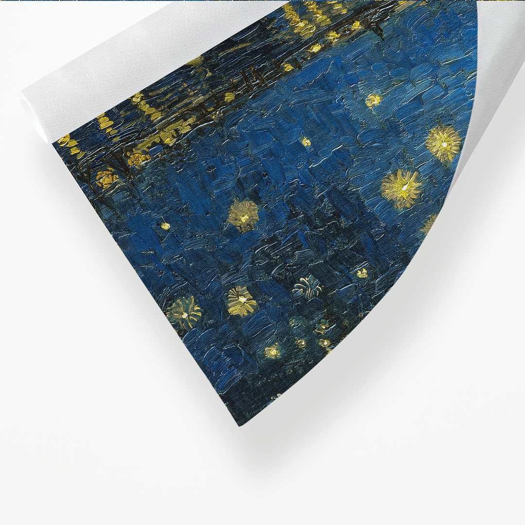 Starry Night on the Rhone By Vincent van Gogh - Art Print