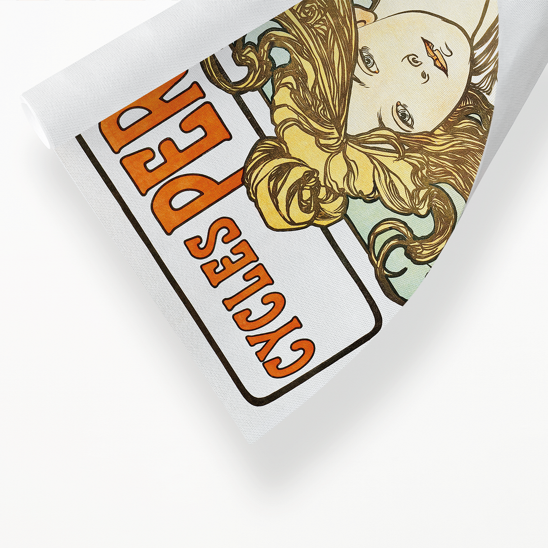 Cycles Perfecta By Alphonse Mucha - Art Print