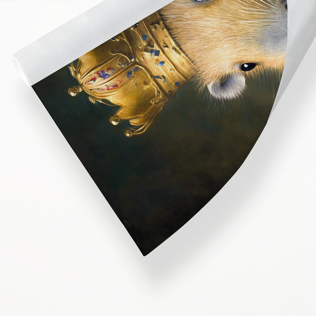 King Capybara - Art Print
