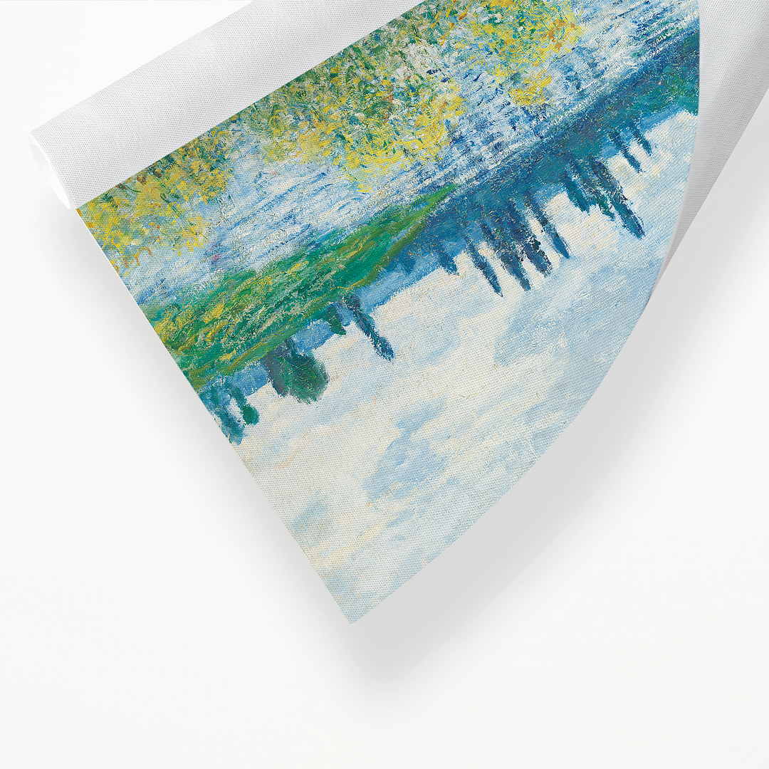 Banks of the Seine, Vétheuil by Claude Monet - Art Print