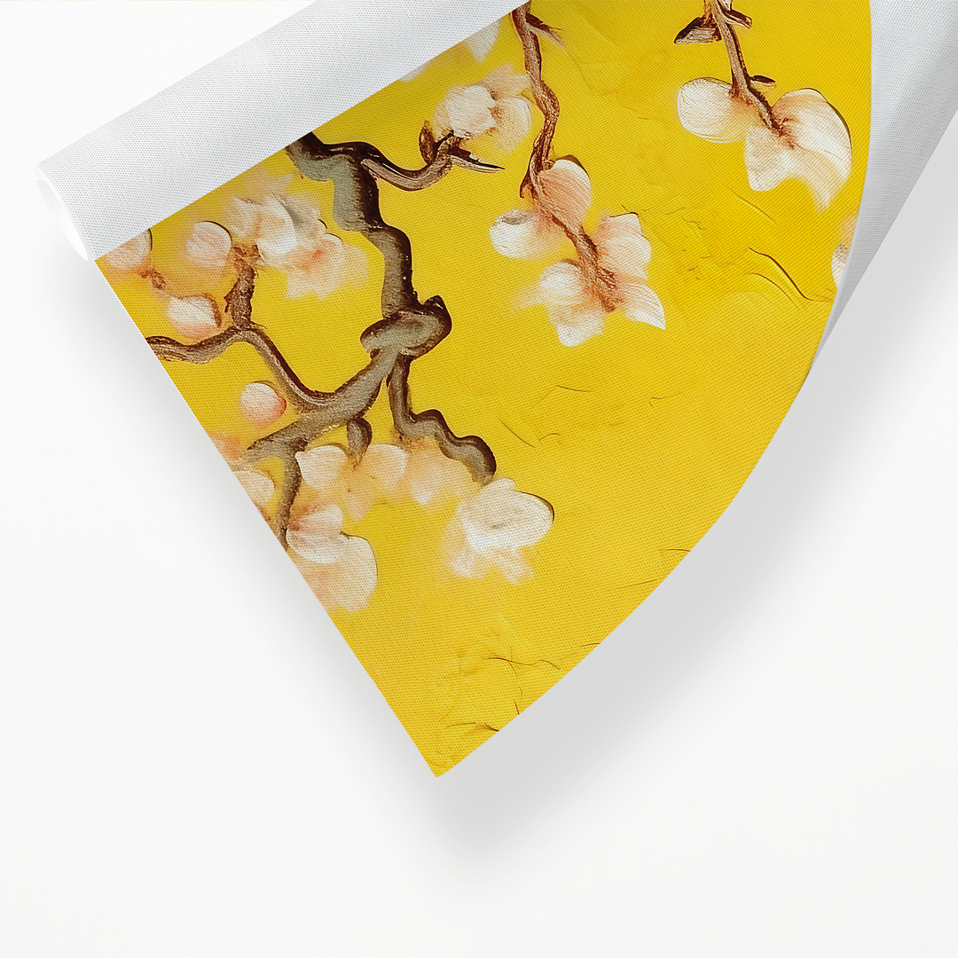 Almond blossom (Yellow) By Vincent van Gogh - Art Print