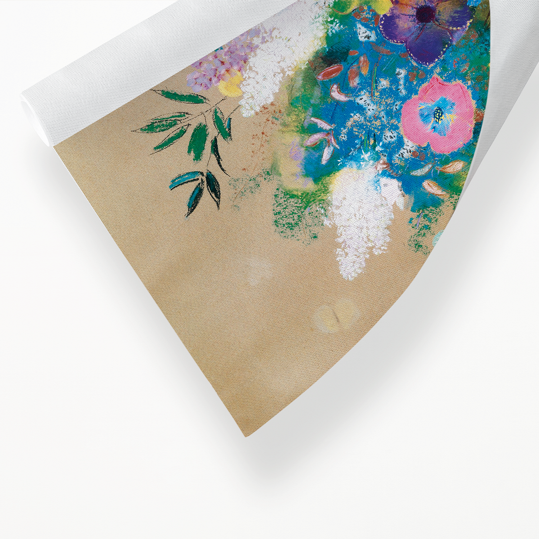 Bouquet of Flowers by Odilon Redon - Art Print