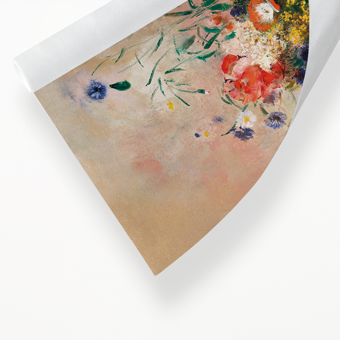 Vase of Flowers by Odilon Redon - Art Print