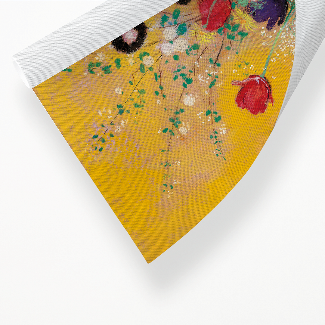 Vase of Flowers by Odilon Redon - Art Print