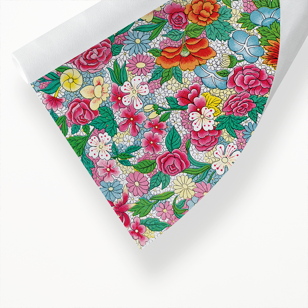 Colorful flower pattern - Art Print