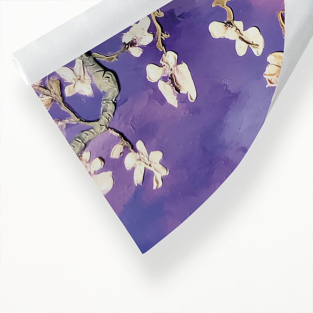 Almond blossom (Orange) By Vincent van Gogh - Art Print