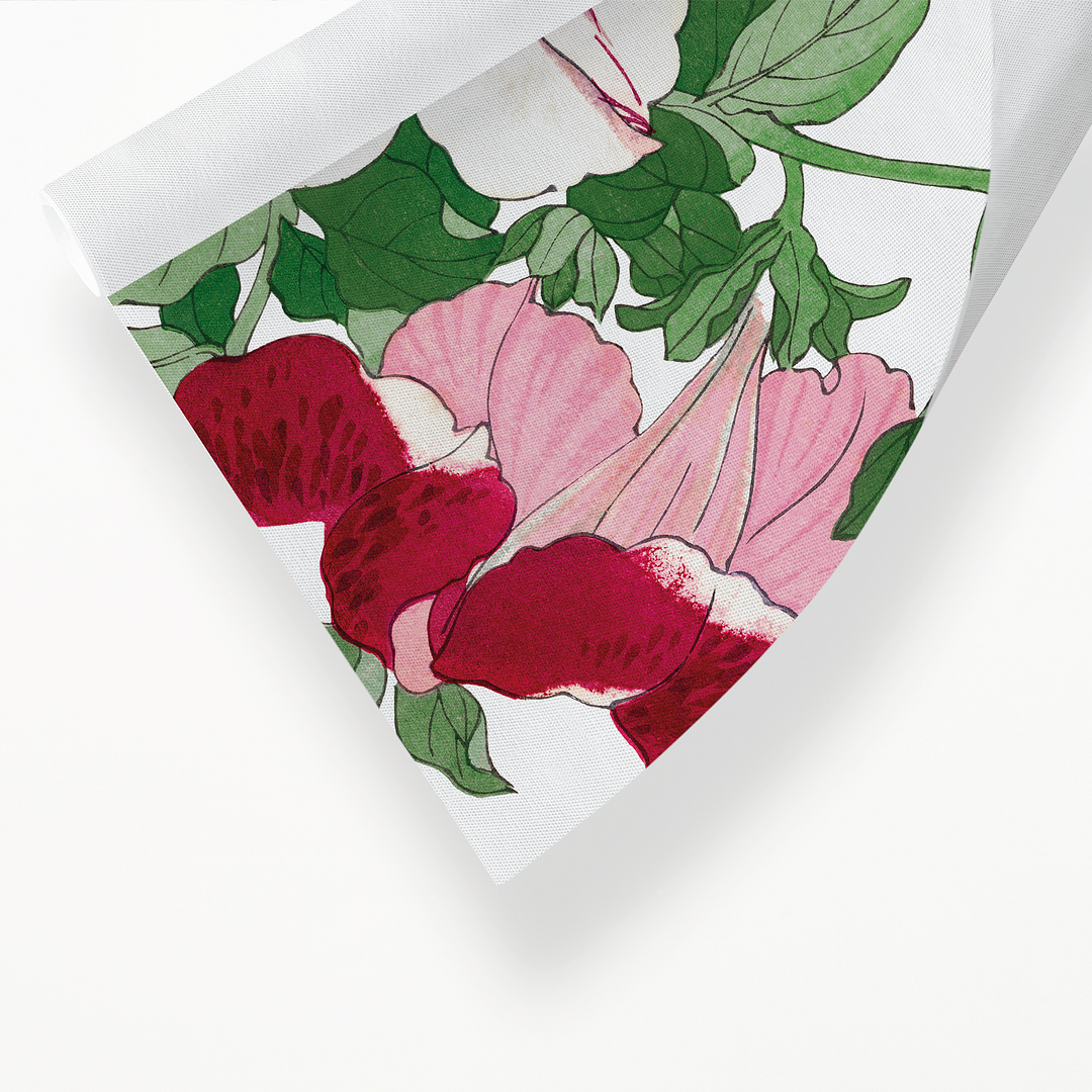 Petunia flower By Tanigami Kônan Art-Print