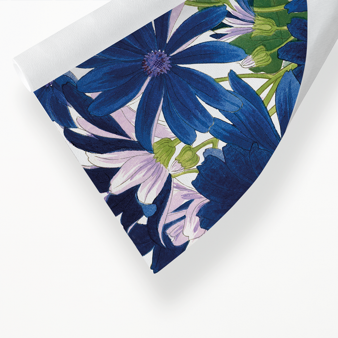 Blue Cineraria By Tanigami Kônan Art-Print
