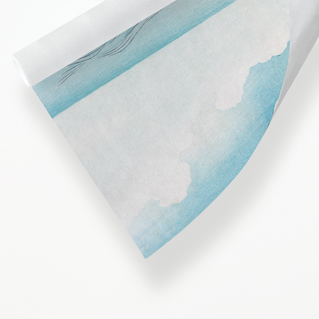 Ocean wave at Kojima Island - Art Print