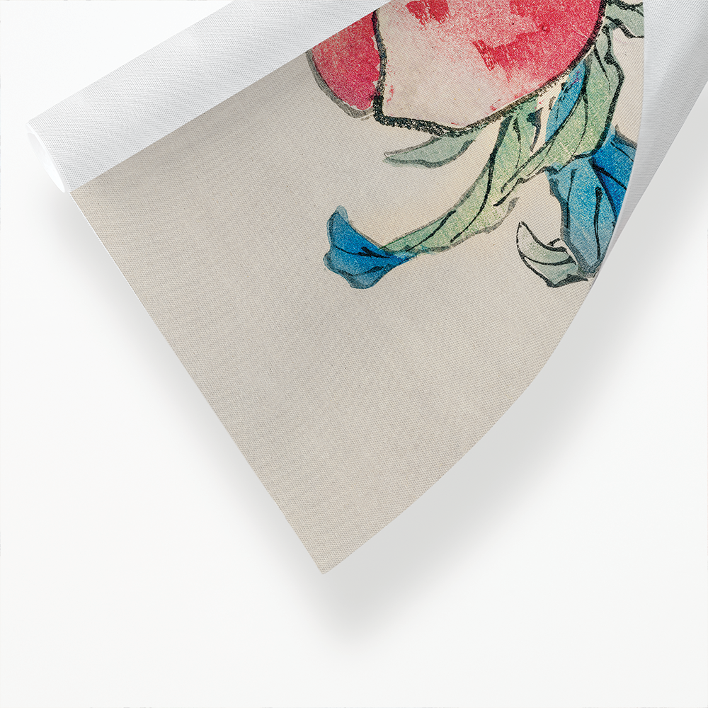 Peaches by Kōno Bairei - Art Print