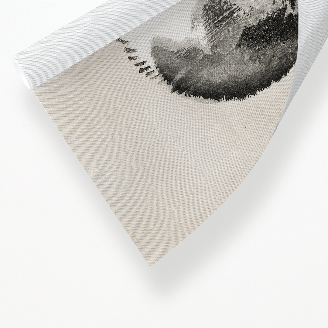 Sleeping cat by Kōno Bairei. - Art Print