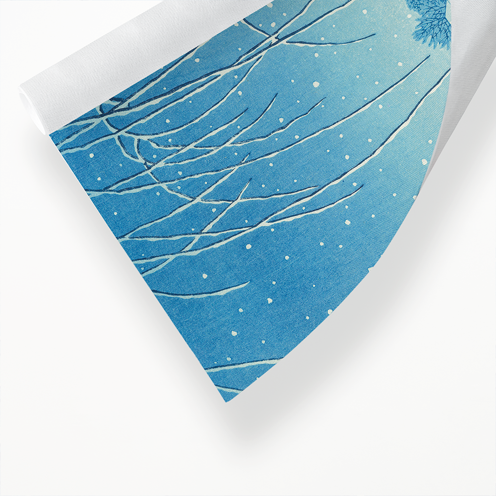 Bridge over edo river - Art Print