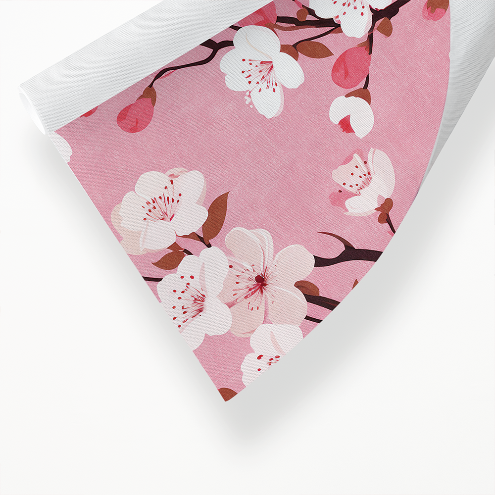 Branch pink blossom - Art Print