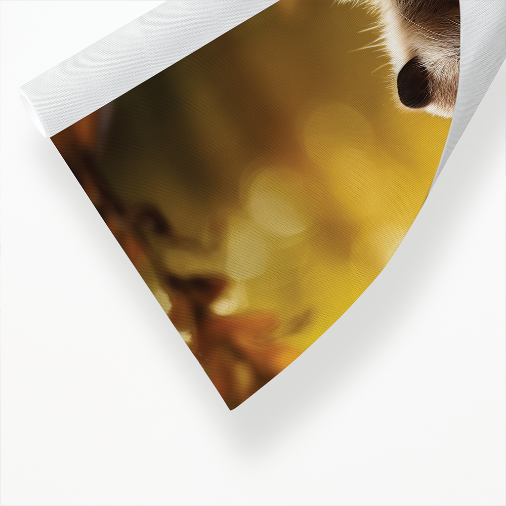Meerkat in the woods - Art Print