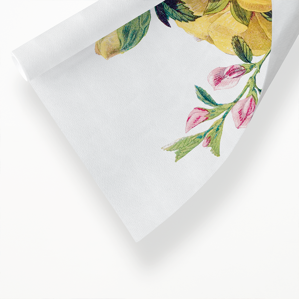 Hollyhock, Hepatica and Rest Harrow - Art Print