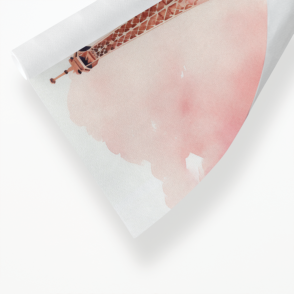 Pink Paris - Art Print