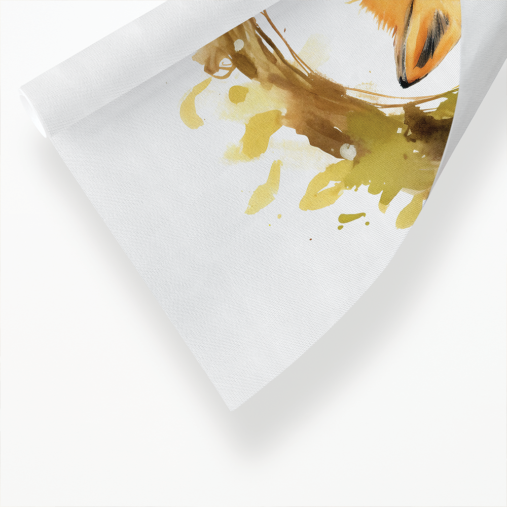Fox sleeping - Art Print